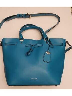 MICHAEL KORS Braided Handle Handbag in T